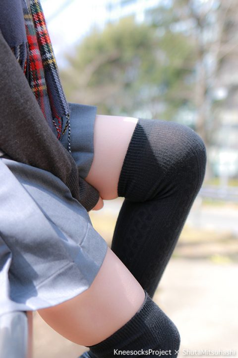 くろねこ 制服 太もも 画像