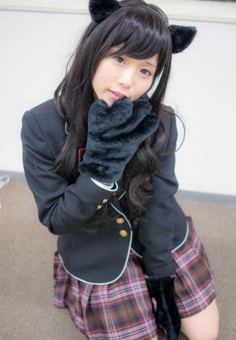 くろねこ コスプレ 制服 画像