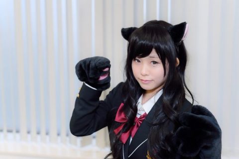 くろねこ コスプレ 制服 画像
