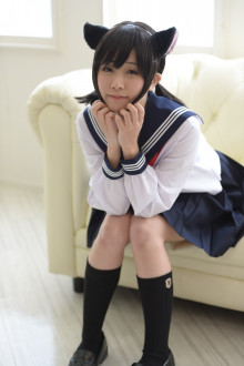 くろねこ セーラー服 画像