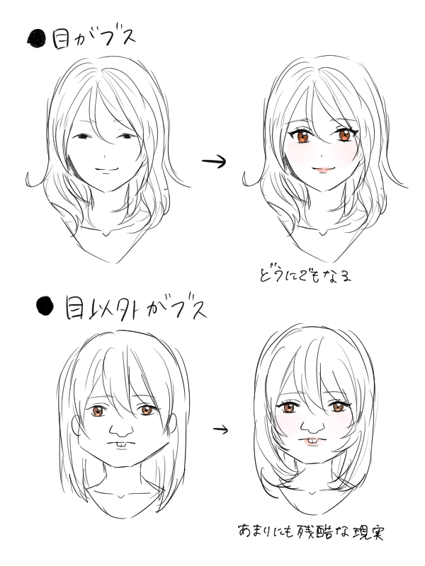 目ビフォーアフター