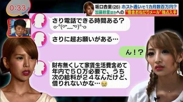 坂口杏里の借金疑惑７