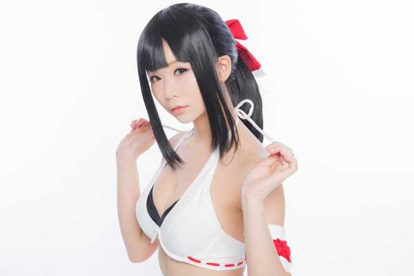 悩殺巫女水着モデル五木あきら (6)