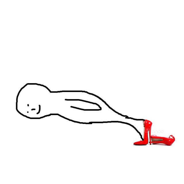 履けないハイヒール