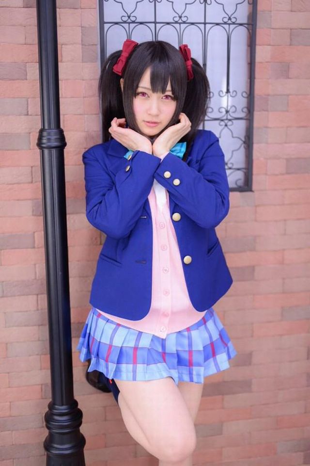 御伽ねこむ 矢澤にこ コスプレ 画像