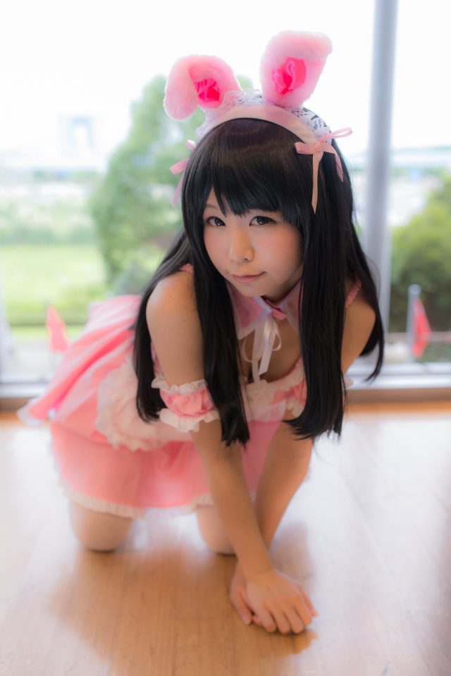 五木あきら メイドコスプレ