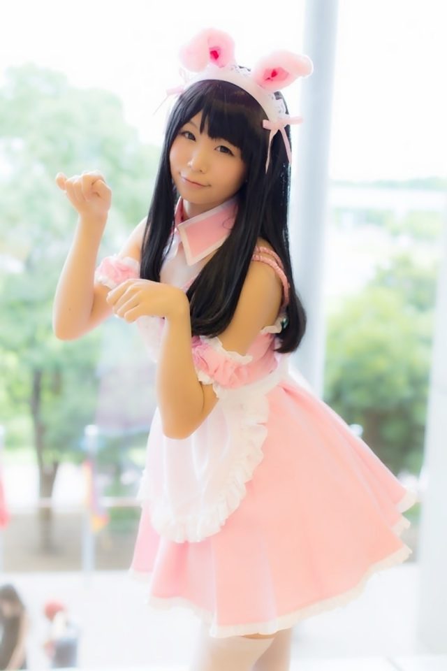 五木あきら メイドコスプレ