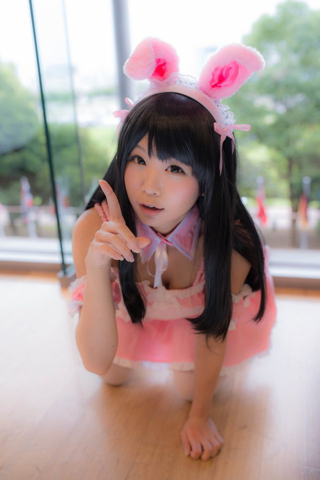 五木あきら メイドコスプレ