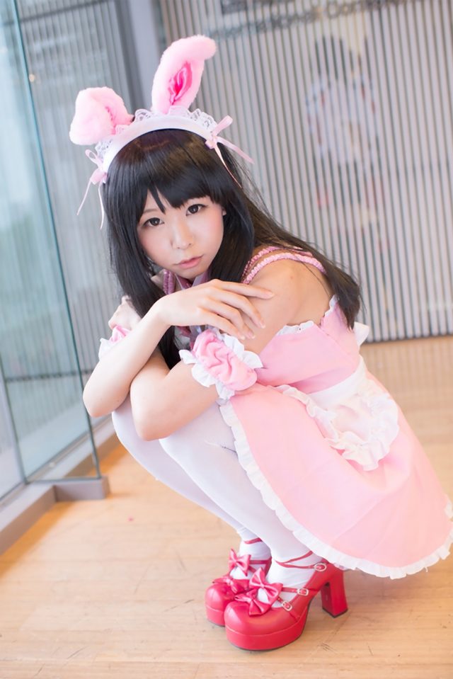 五木あきら メイドコスプレ