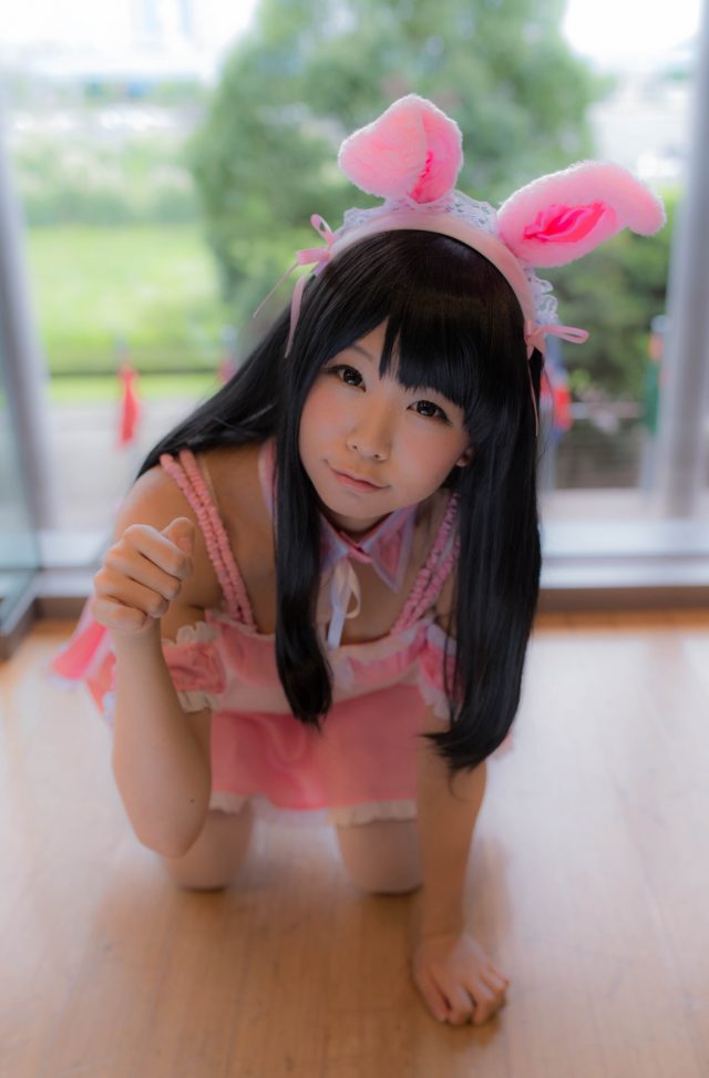 五木あきら メイドコスプレ