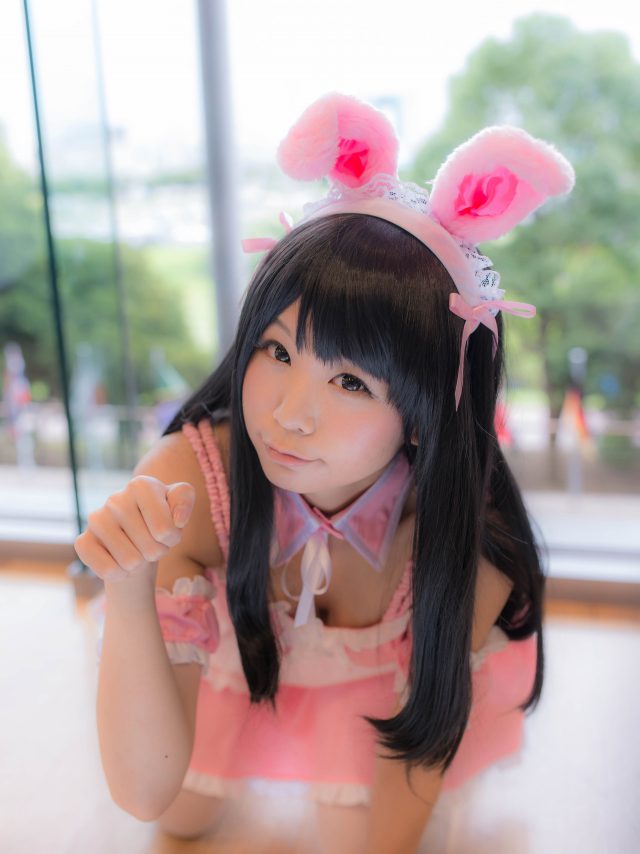 五木あきら メイドコスプレ