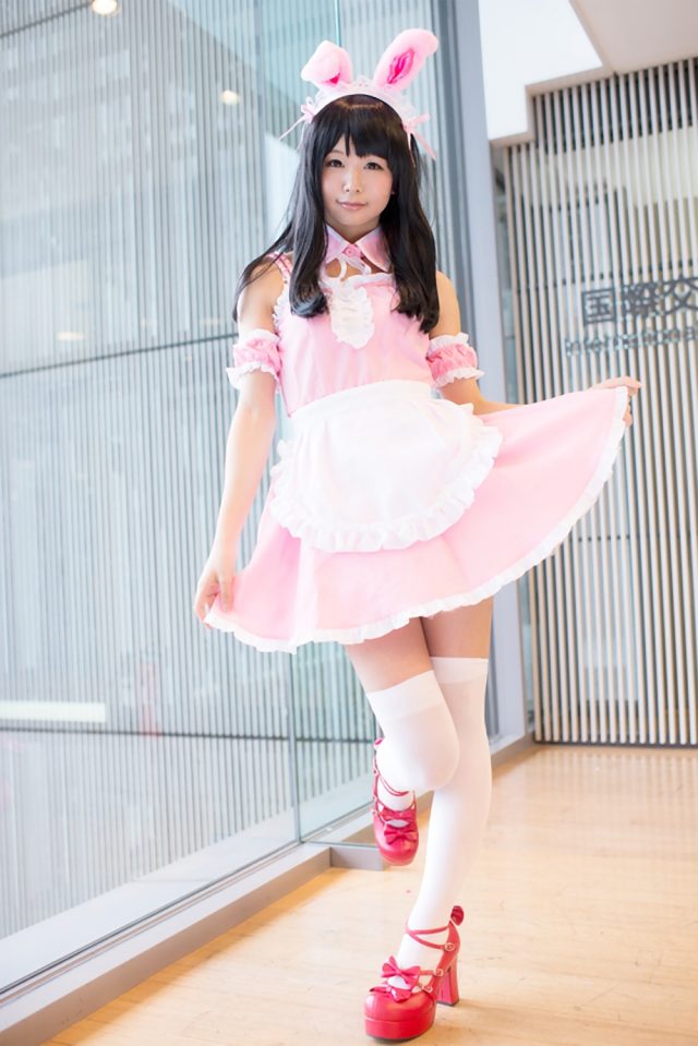 五木あきら メイドコスプレ