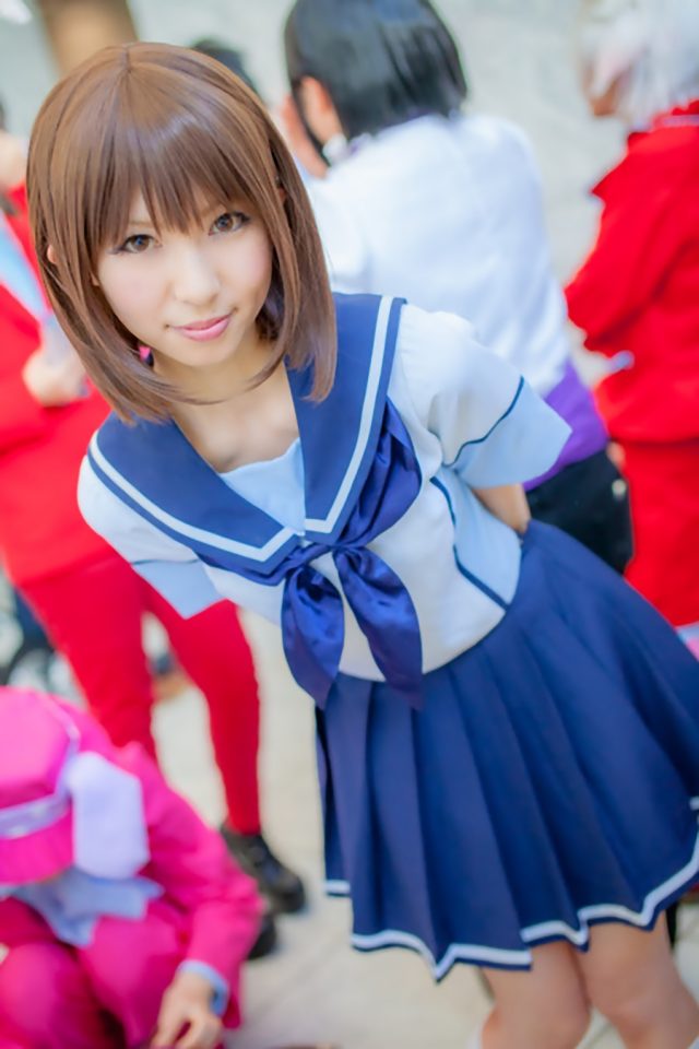 コスプレイヤー 璃波 ミニスカに白ハイソックスがエロい 『ラブプラス』 姉ヶ崎寧々のコスプレ画像