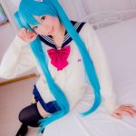 コスプレイヤー 真白ゆき 初音ミク セーラー服コスプレ 画像