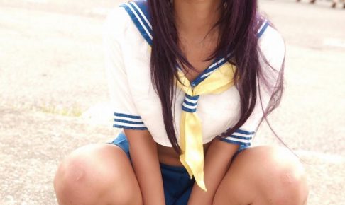五木あきら 露出 関羽コスプレ画像