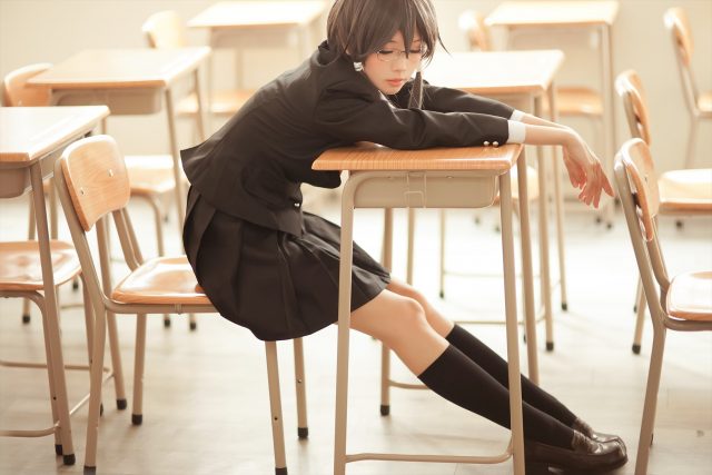 Ely 朝田詩乃コスプレ 制服 画像