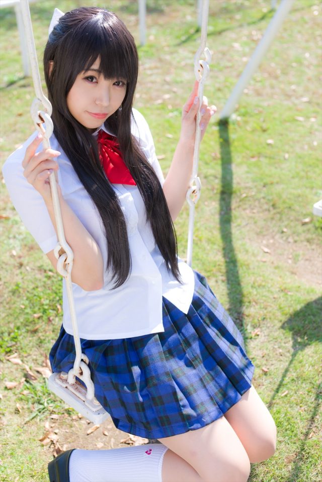 コスプレイヤーつぐ 制服からパンチラしたり緊縛がエロい 『ナナとカオル』 千草奈々の制服コスプレ画像