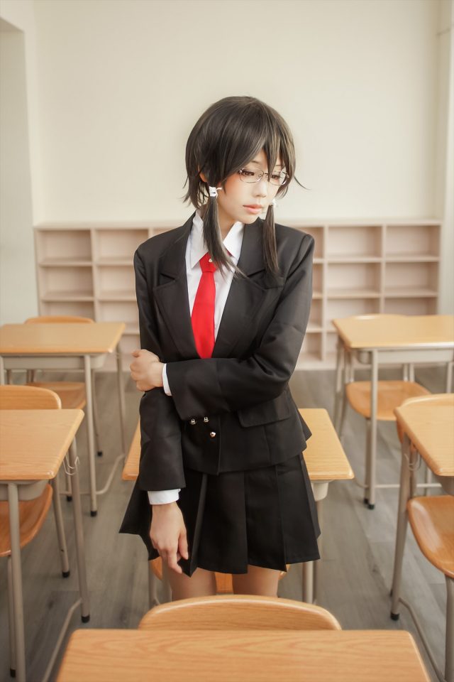 Ely 朝田詩乃コスプレ 制服 画像