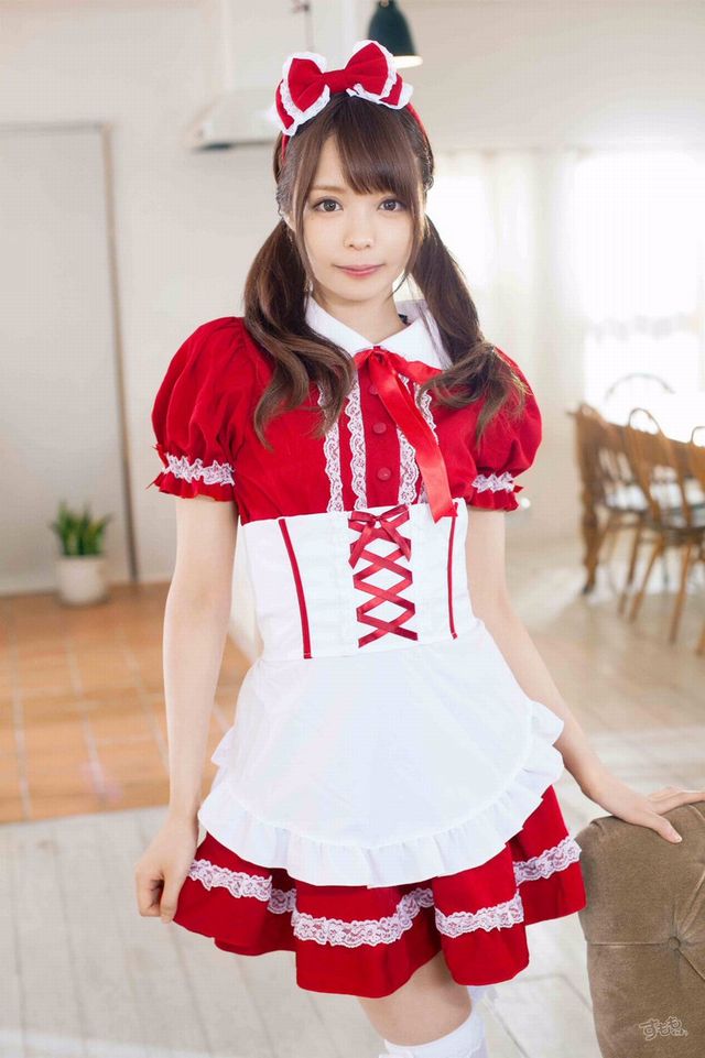 凰かなめ メイド コスプレ 画像