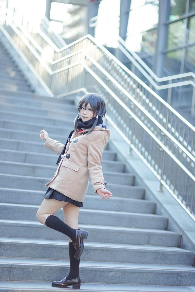 Ely 朝田詩乃コスプレ 制服 画像