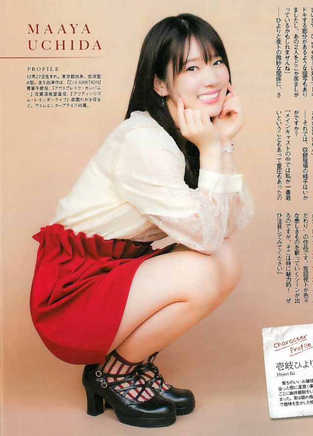 内田真礼 短足 エロ 太もも