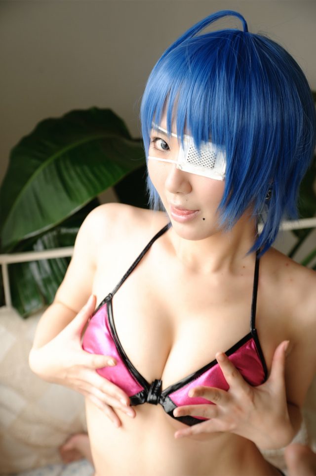 キバしい 一騎当千 呂蒙 水着コスプレ