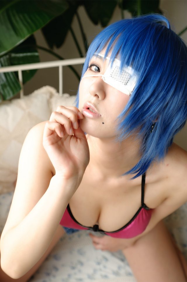 キバしい 一騎当千 呂蒙 水着コスプレ