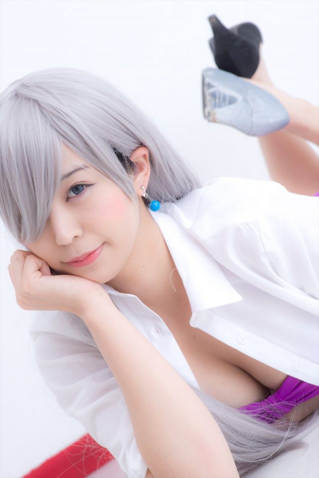 コスプレイヤーつぐ 水着の食い込みがエロい 『七つの大罪』 エリザベスのコスプレ画像
