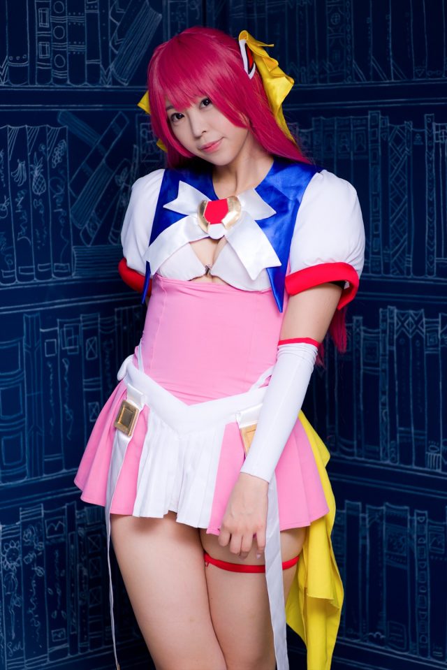 コスプレイヤー つぐ ムチムチな体がエロい 『超昂天使エスカレイヤー』 コスプレ画像