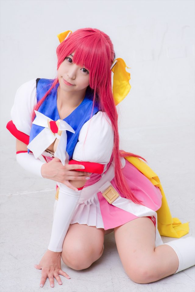 コスプレイヤー つぐ ムチムチな体がエロい 『超昂天使エスカレイヤー』 コスプレ画像