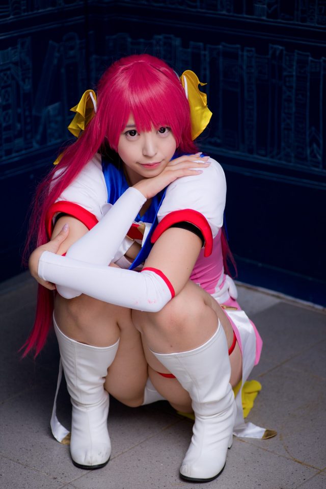 コスプレイヤー つぐ ムチムチな体がエロい 『超昂天使エスカレイヤー』 コスプレ画像