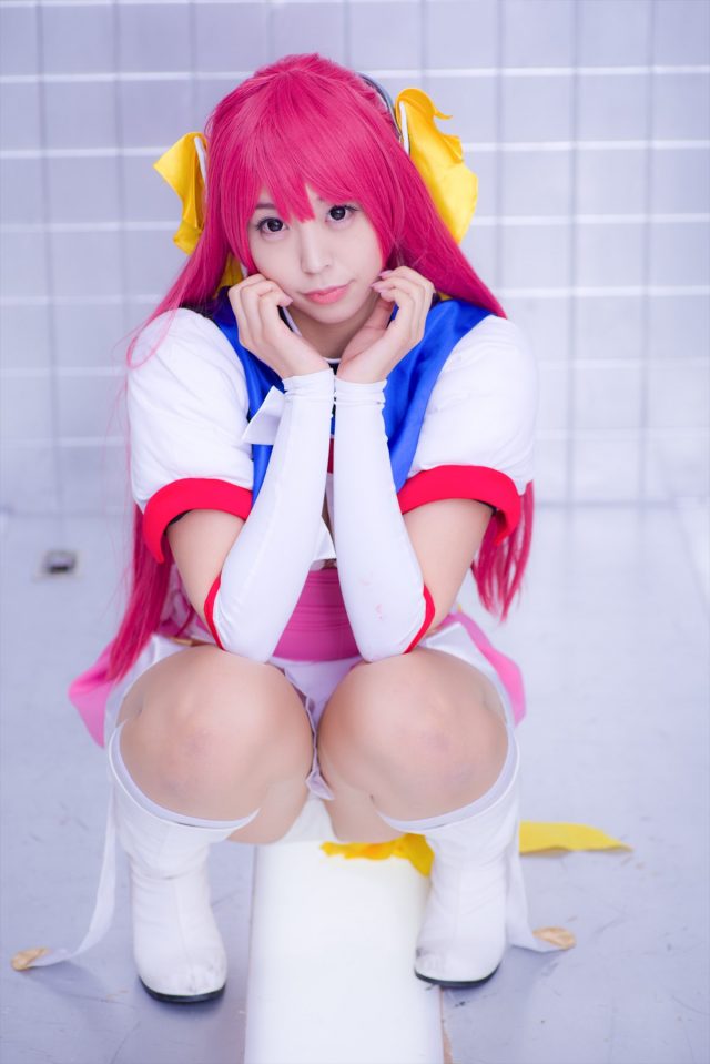 コスプレイヤー つぐ ムチムチな体がエロい 『超昂天使エスカレイヤー』 コスプレ画像