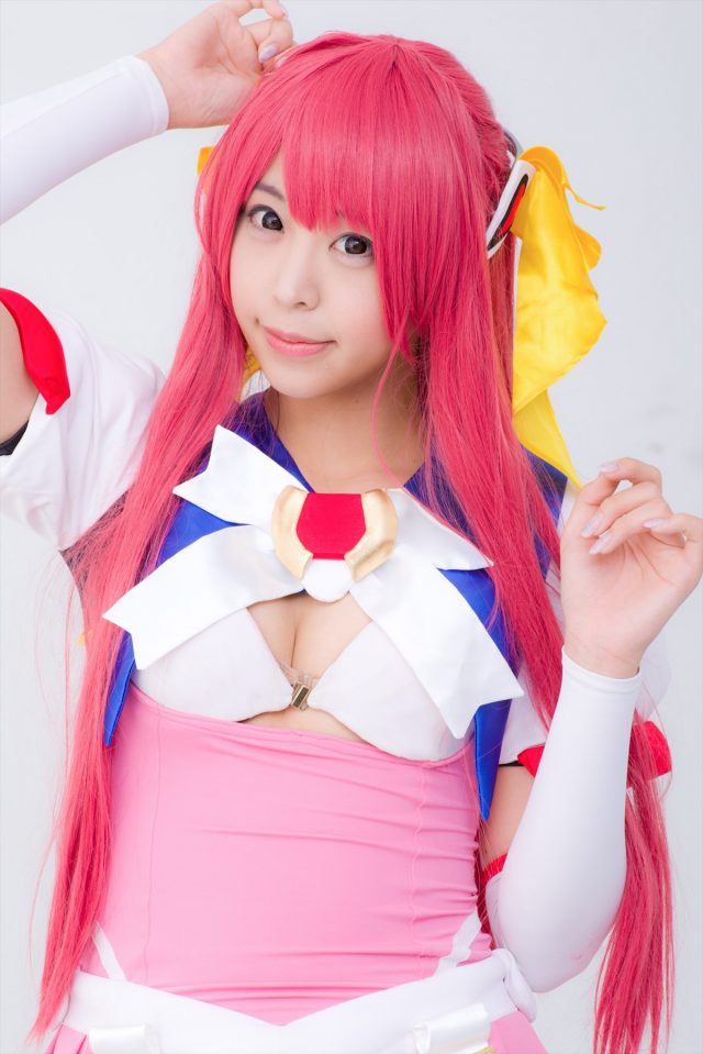 コスプレイヤー つぐ ムチムチな体がエロい 『超昂天使エスカレイヤー』 コスプレ画像