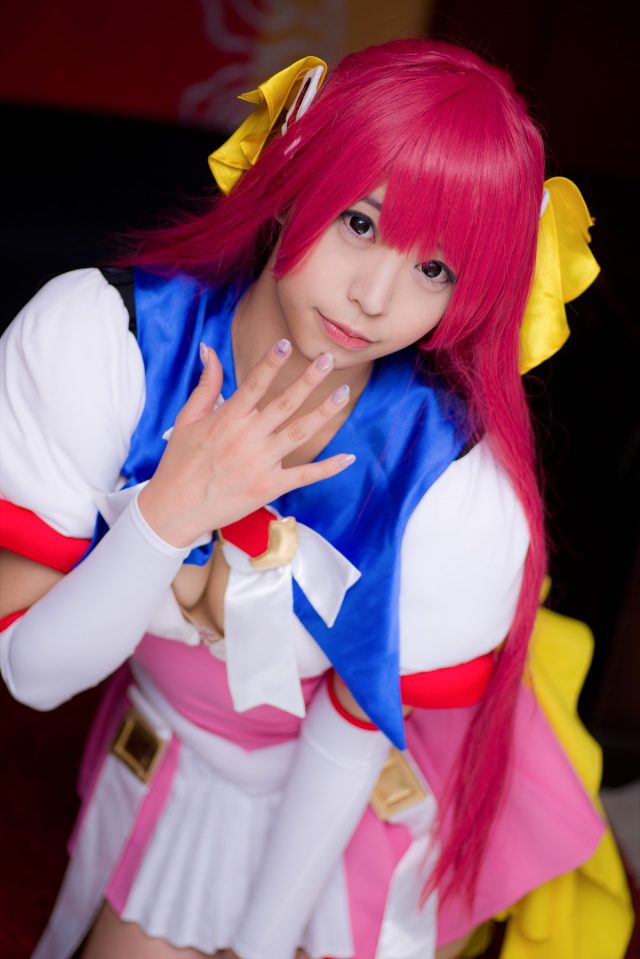 コスプレイヤー つぐ ムチムチな体がエロい 『超昂天使エスカレイヤー』 コスプレ画像