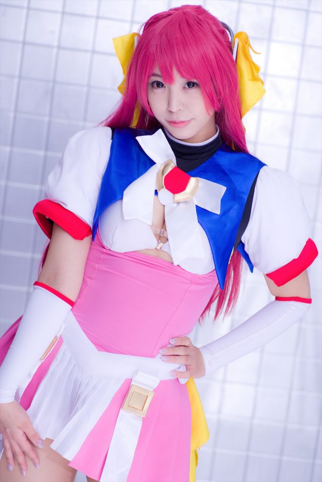 コスプレイヤー つぐ ムチムチな体がエロい 『超昂天使エスカレイヤー』 コスプレ画像