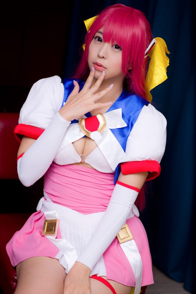 コスプレイヤー つぐ ムチムチな体がエロい 『超昂天使エスカレイヤー』 コスプレ画像