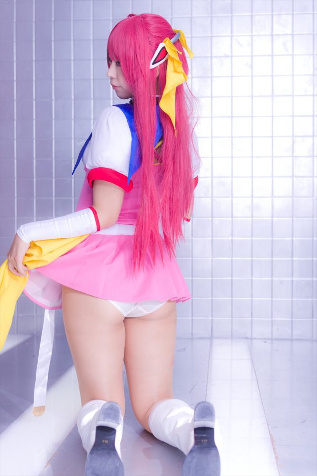 コスプレイヤー つぐ ムチムチな体がエロい 『超昂天使エスカレイヤー』 コスプレ画像