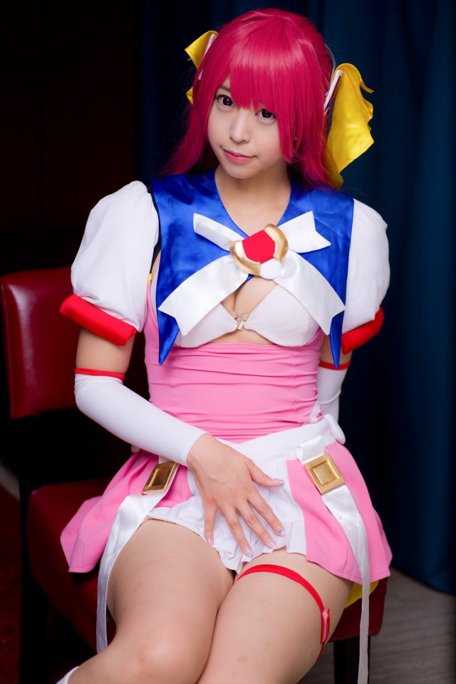 コスプレイヤー つぐ ムチムチな体がエロい 『超昂天使エスカレイヤー』 コスプレ画像