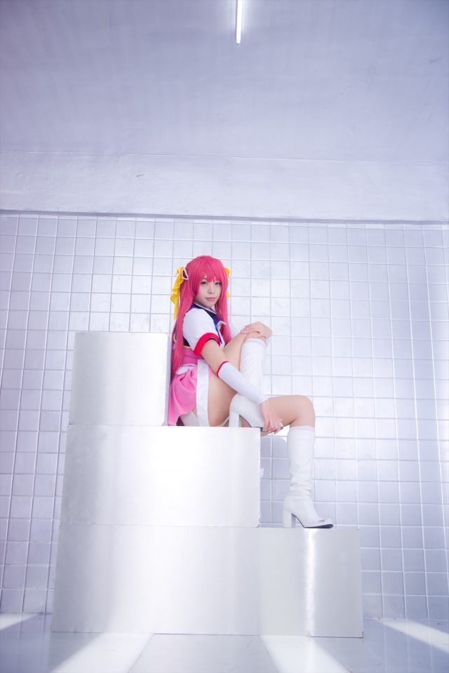 コスプレイヤー つぐ ムチムチな体がエロい 『超昂天使エスカレイヤー』 コスプレ画像