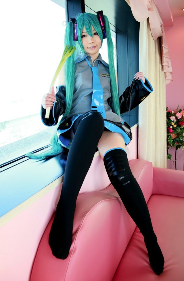 日暮りん 初音ミク コスプレ 画像