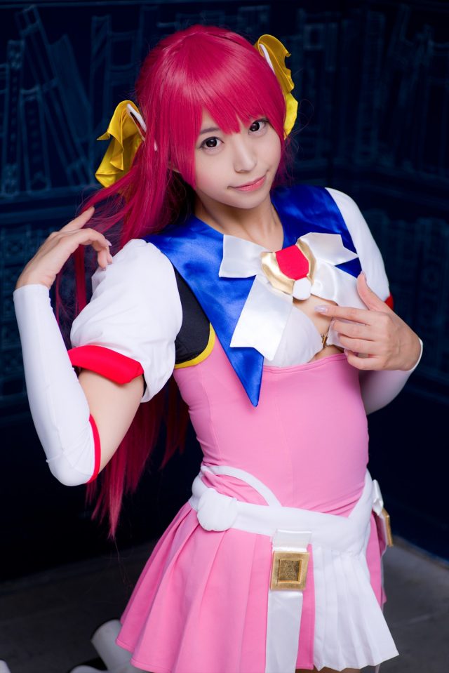 コスプレイヤー つぐ ムチムチな体がエロい 『超昂天使エスカレイヤー』 コスプレ画像