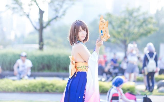 伊織もえ ユウナ コスプレ画像