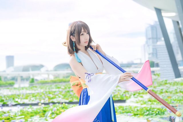 伊織もえ ユウナ コスプレ画像