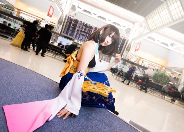 伊織もえ ユウナ コスプレ画像