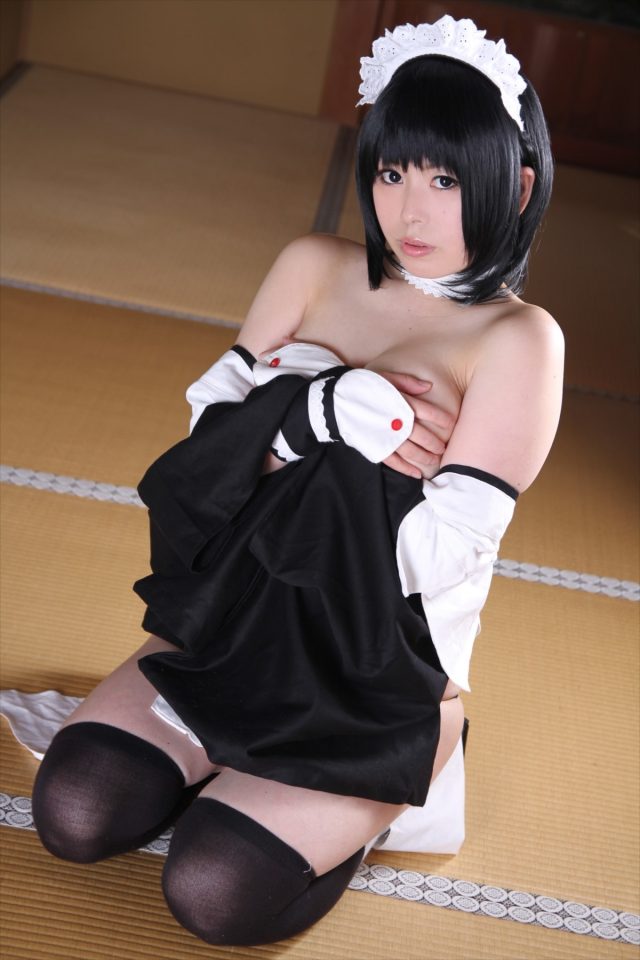コスプレイヤー乃依 乳首が見えちゃう『サムライスピリッツ』いろはコスプレがエロい画像