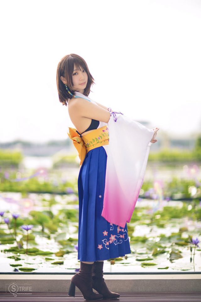 伊織もえ ユウナ コスプレ画像