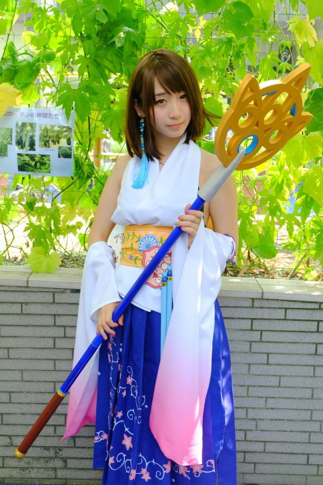 伊織もえ ユウナ コスプレ画像