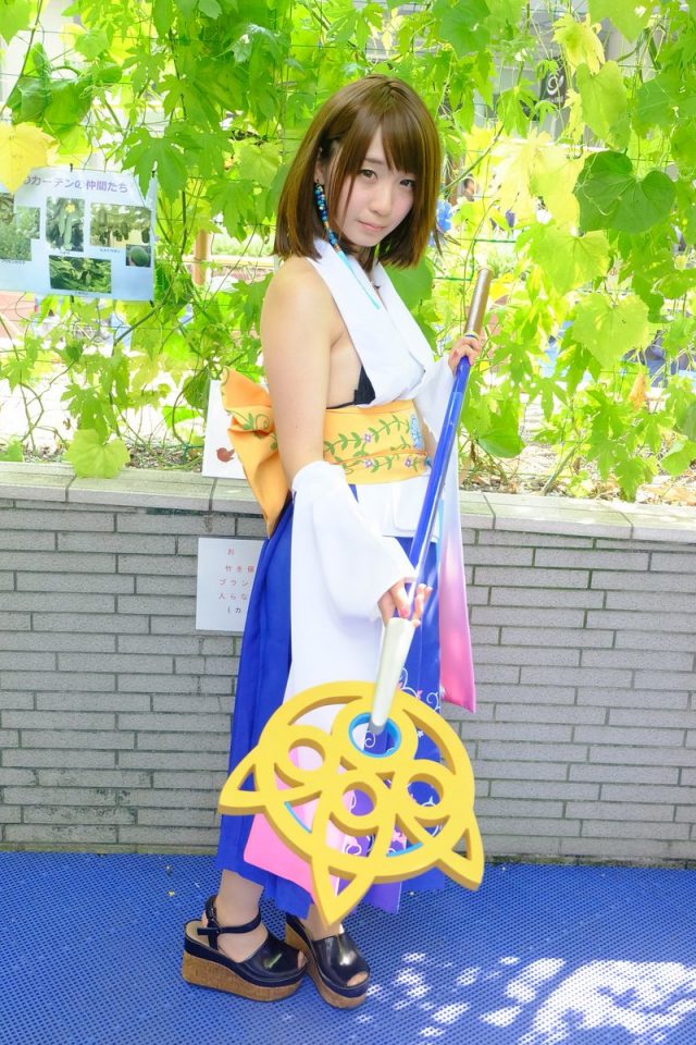 伊織もえ ユウナ コスプレ画像