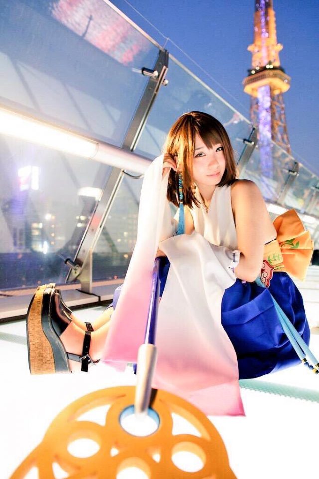 伊織もえ ユウナ コスプレ画像