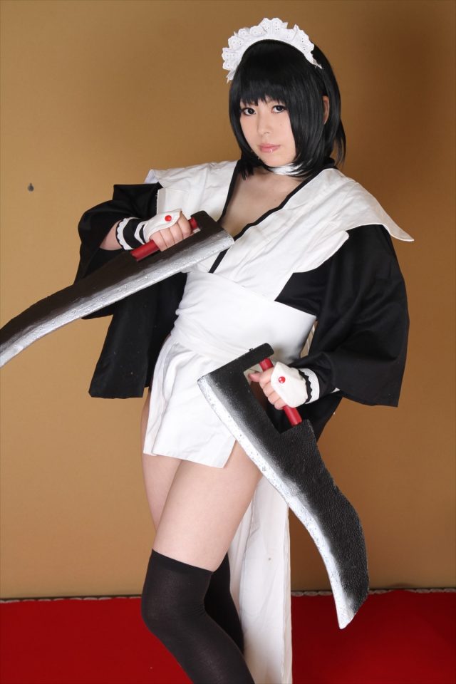 コスプレイヤー乃依 乳首が見えちゃう『サムライスピリッツ』いろはコスプレがエロい画像